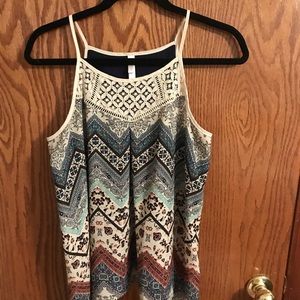 Xhileration floral pattern top